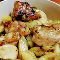 かすがべ's cooksnap of when they made セロリ鶏もも肉の簡単レモン中華風炒めもの.