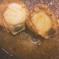 chocospoon's cooksnap of when they made シェフ、プロ直伝！殻付きホタテの焼き処理.