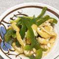 こむぎぱくぱく's cooksnap of when they made ピーマンと油揚げのレンジ煮浸し。.