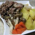 caramel-cookie's cooksnap of when they made 手軽に♪すき焼き風肉じゃが.