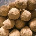 幸せまちこ's cooksnap of when they made 糖質オフお菓子♪おから黒胡麻きな粉ボール.