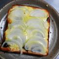 かちゃんぷぅ's cooksnap of when they made オニオンわさびトースト♪.