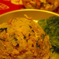chocowa305's cooksnap of when they made ツナ&ワカメのネギたま炒飯.