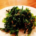 まんぷく屋's cooksnap of when they made 簡単★春菊の胡麻和え.