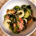 ばやし's cooksnap of when they made 簡単♡きゅうりとカニカマの酢の物.