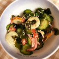 ばやし's cooksnap of when they made 簡単♡きゅうりとカニカマの酢の物.