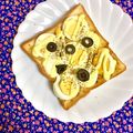 ふたごゆき's cooksnap of when they made ゆで卵と塩漬けオリーブのトースト.