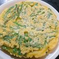ミノリ163's cooksnap of when they made 計り不要☆ニラの簡単チヂミ.