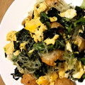 へむ太's cooksnap of when they made 色鮮やか✨小松菜と春雨の塩炒め.