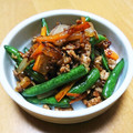 むらさめもんがら's cooksnap of when they made いんげんと豚肉のナンプラー炒め.