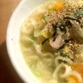くまのーり's cooksnap of when they made サッポロ一番塩ラーメン とろみアレンジ.