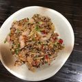 apleaf's cooksnap of when they made エビのセビーチェ風⭐️キヌアサラダ.