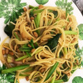 まもくるりん's cooksnap of when they made きのこと納豆の和風パスタ.