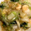 ミンミのかーか's cooksnap of when they made 【減量中】えび白菜のオイスター炒め.