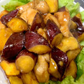 ayaka_mom's cooksnap of when they made さつまいもと胸肉の甘辛炒め.
