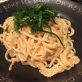 そらママ◡̈⃝︎'s cooksnap of when they made 簡単▷冷製◁白だしで極旨の明太子パスタ.