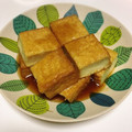 icue♡'s cooksnap of when they made 厚揚げの照り焼き.
