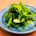 島子☆'s cooksnap of when they made 長ネギ消費に！レンチン柚子こしょうあえ.