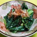 Xl料理見習's cooksnap of when they made 絶品！★小松菜のわさびマヨネーズ和え★.