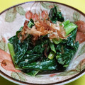 Xl料理見習's cooksnap of when they made 絶品！★小松菜のわさびマヨネーズ和え★.