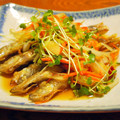 misa-king's cooksnap of when they made ししゃものもずく南蛮漬け.