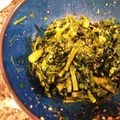 mamekko127's cooksnap of when they made 春菊とひじきのナムル風☆マクロビおかず.
