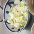 カニーヘン's cooksnap of when they made 白菜・豚肉・春雨のオイスターソース炒め.