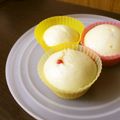 ＊実月＊'s cooksnap of when they made 材料2つ！蒸しパン♡離乳食・おやつに.