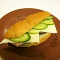 龍青空ママ's cooksnap of when they made 子供と作ろう♪焼豚サンドイッチ.