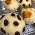 hanaeti's cooksnap of when they made 香る♪ラムレーズン蒸しパン.