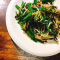 MiSoRA1003's cooksnap of when they made すぐできる☆もやしとニラの塩昆布炒め.