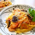 runa10's cooksnap of when they made なすのトマトパスタ.