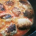 0nohaha's cooksnap of when they made 簡単!パン粉無しの煮込みハンバーグ.