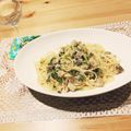 ふゎら's cooksnap of when they made 秋刀魚のスパゲティー.