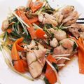 ☆ママー⭐'s cooksnap of when they made おつまみにも♪鶏と水菜の柚子胡椒ポン酢.