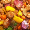 はまけん時々厨房へ。's cooksnap of when they made 豚こま肉とさつまいもの酢豚.
