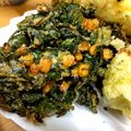 ラムボー's cooksnap of when they made トウモロコシと春菊のサクサク天ぷら.
