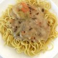 Tomotabi's cooksnap of when they made レトルト中華丼で！あんかけ焼きそば.
