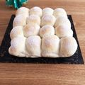 yumafumama's cooksnap of when they made ふんわりトロ〜♡りんごチョコのちぎりパン.