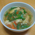 stoneaya's cooksnap of when they made もやしと油揚げのとろとろ生姜スープ♡.
