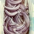 ピンクのルージュ's cooksnap of when they made 超カンタン！紫玉ねぎのらっきょ風ピクルス.
