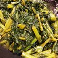 チキチキカツ's cooksnap of when they made 大根の葉の煮物だワン.