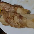 Lurutan's cooksnap of when they made 高野豆腐の豚肉巻き.