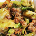 SHⅰ's cooksnap of when they made 牛肉とキノコとキャベツの中華風花山椒炒め.