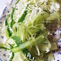 えつエツ's cooksnap of when they made きゅうりひとつで★万能サラダ.
