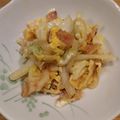 つーこ's cooksnap of when they made 白菜とベーコンの玉子とじ.