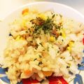 クックE662AA☆'s cooksnap of when they made 炊飯ジャー★簡単★コク旨【チキンピラフ】.