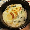 ｎｕｋａｄｕｋｅ's cooksnap of when they made ほうれんそうと卵のグラタン.