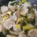 waewae's cooksnap of when they made しゅうまいと春雨の中華とろみスープ.