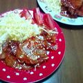 ゆかちゅう☆'s cooksnap of when they made ☆ポークソテー　簡単ケチャップソース☆.